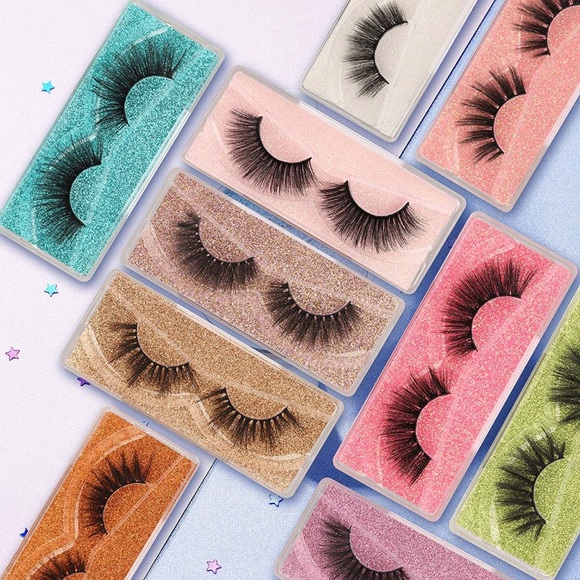 ✨Faux Mink 3D Fluffy Lashes, 10 Sets-contains 18mm & 20mm Lashes of Mixed Styles - Picture 2 of 7